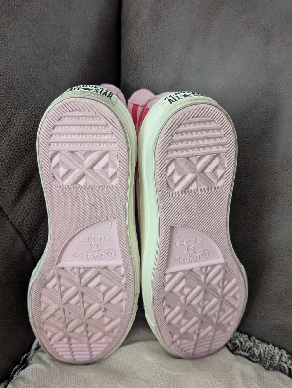 Converse Chuck Taylor Pink Swirl High Top Sneakers Lift Platform Women's Size 8 - Picture 7 of 7
